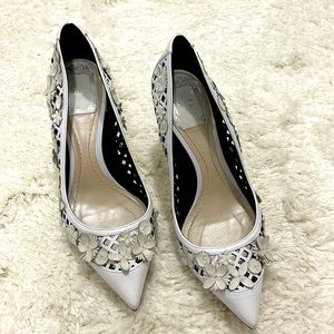 Used Dior kitten heels in size 36